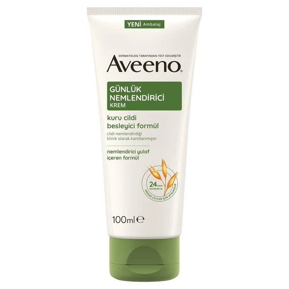 Aveeno Günlük Nemlendirici Vücut Kremi 100 ml ürün görseli 1