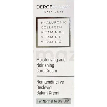 Derce Dermo Besleyici ve Nemlendirici Krem 150 ml ürün görseli 1
