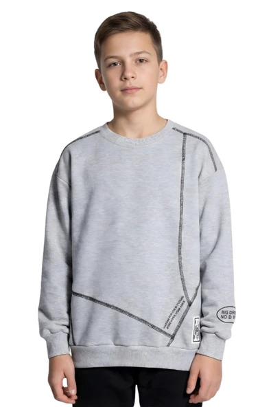 Erkek Çocuk Bluz Baskılı 2 İplik - Resim 6