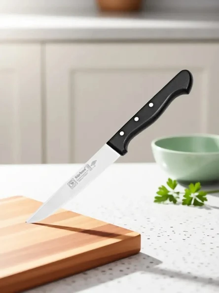 Sürmene Et Ekmek Mutfak Bıçağı 24 Cm Paslanmaz Çelik Dilimleme Doğrama Kesim Bıçağı Sürbisa 61003 ürün görseli 1