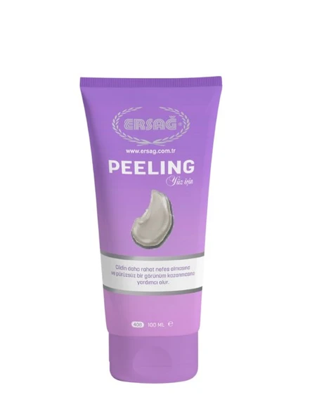 Ersağ Yüz İçin Bitkisel İçerikli Peeling 100 ml ürün görseli 1