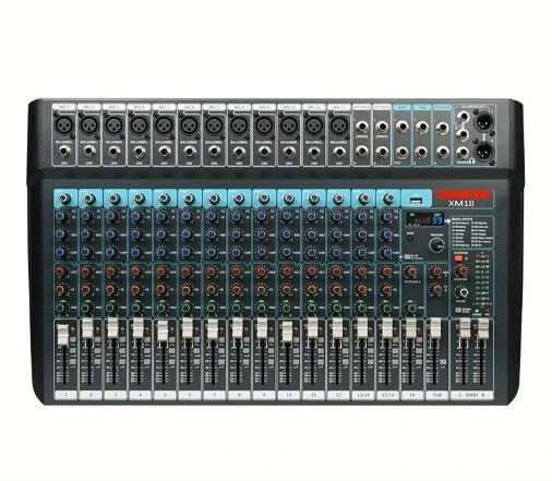 Takstar XM18 18 Kanallı Efektli Dijital Analog Mixer ürün görseli 1