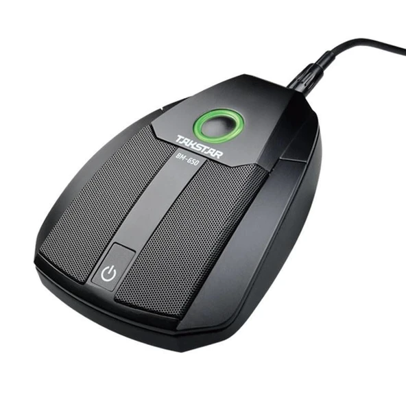 Takstar BM-650 Masaüstü Konferans Kürsü Seminer Led Işıklı Anons Mikrofonu ürün görseli 1