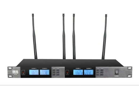 Takstar UC4R 4 Kanallı Kablosuz Mikrofon Sistemi Alıcı Ünite ( UC Sistem Receiver ) ürün görseli 1