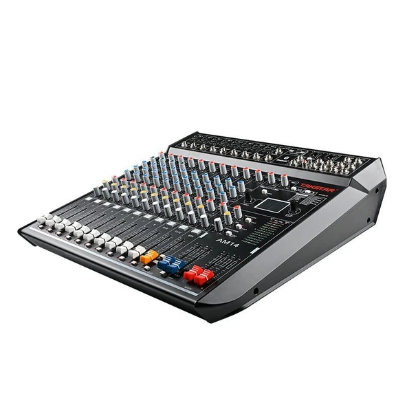 Takstar AM14 14 Kanallı Stüdyo Analog Mikser - Resim 3