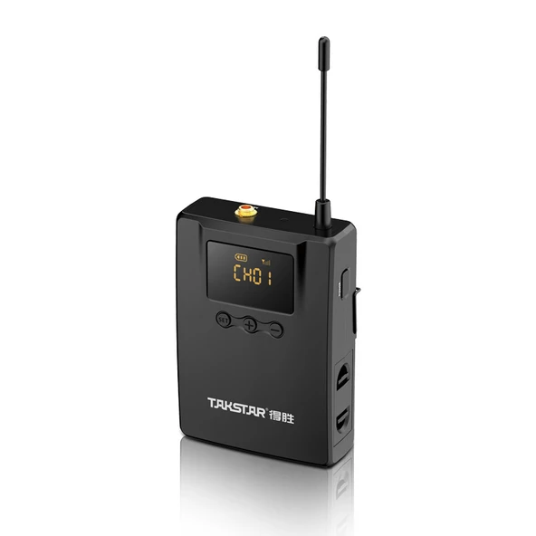 Takstar WPM300R Tekli Alıcı - Receiver Kablosuz Telsiz Kulaklık Sistemi Simultane Çeviri ürün görseli 1