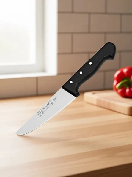 Sürmene Et Kasap Kurban Bıçağı 23.5 Cm Et Kesim Deri Yüzme Sıyırma Ekmek Sebze Mutfak Sürbisa 61010 ürün görseli 1