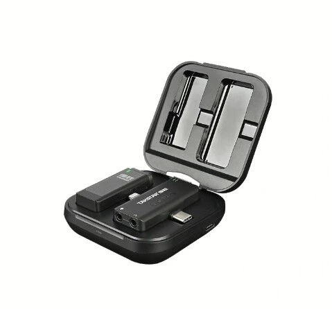 Takstar V4 Android ve iOS Uyumlu Kablosuz Yaka Video Mikrofonu 2,4Ghz Android ve iOS Uyumlu ürün görseli 1