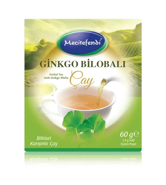 MECİTEFENDİ 40'LI GİNKGO BİLOBALI ÇAY ürün görseli 1