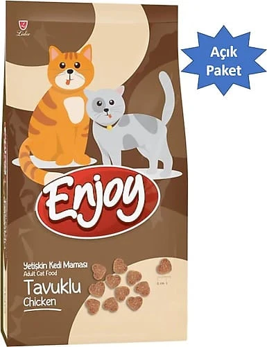 Enjoy Tavuklu 5 kg Yetişkin Kedi Maması - Açık Paket ürün görseli 1