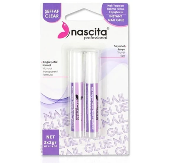 Nascita Takma Tırnak Yapıştırıcı - Şeffaf ürün görseli 1