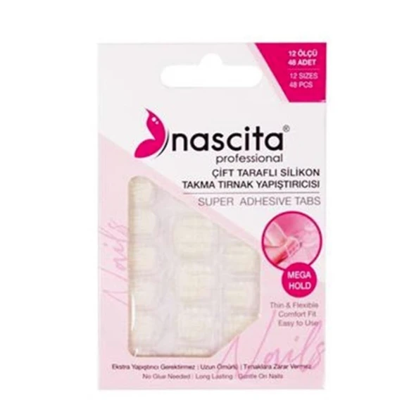Nacita Şeffaf Sticker Tırnak Yapıştırıcısı - 07 ürün görseli 1