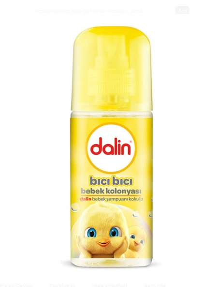 Dalin Bıcı Bıcı Bebek Kolonyası 100 ml ürün görseli 1