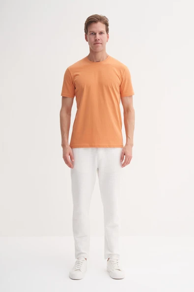 Cazador Basic Süprem Erkek T-shirt  46230 Şeftali - Resim 2