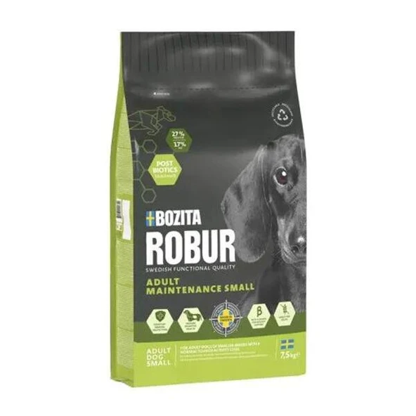 Bozita Robur Tavuklu Yetişkin Küçük Irk Köpek Maması 7,5 kg ürün görseli 1