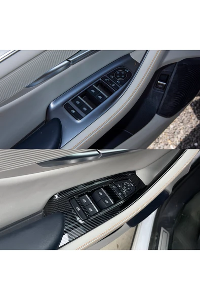 Red Lion parts BYD SEal U DM-İ/EV Kapı İçi Kol Dayama ve Cam Kumanda Düğmesi Seti ABS Karbon Fiber Görünüm kaplama ürün görseli 1