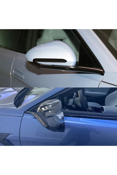 Red Lion parts BYD SEAL AWD Karbon Fiber Görünüm Yan Dikiz Ayna Kapakları (ABS) 2’li Set ürün görseli 1