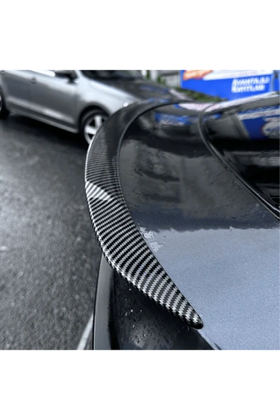Red Lion parts TESLA MODEL Y JUNİPER Pro Version Blow Parlak Karbon Fiber Görünüm Spoiler ürün görseli 1