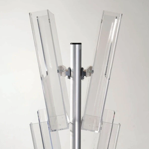 Multi Side Ayaklı Broşürlük Çift Yön 2x5 A4 - Resim 4