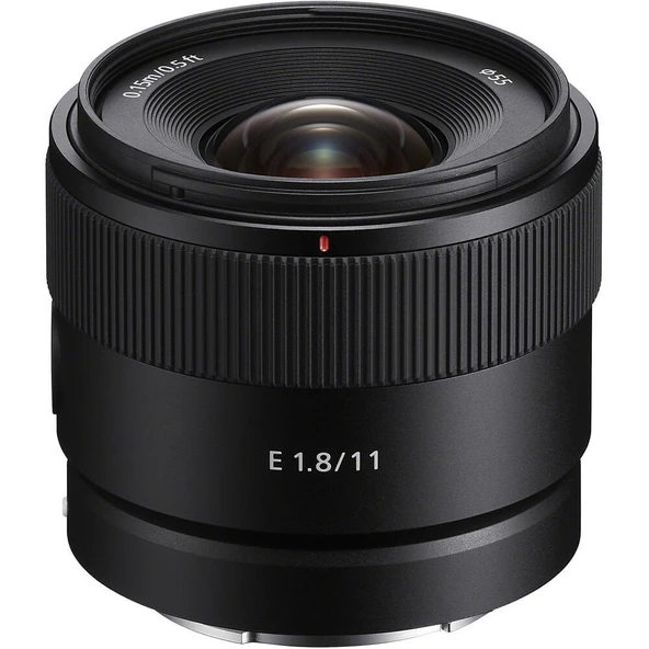 Sony E 11mm f/1.8 Lens (SEL11F18) ürün görseli 1