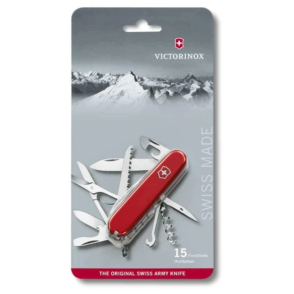 Victorinox 1.3713.B1 Huntsman Çakı (Blisterli) ürün görseli 1
