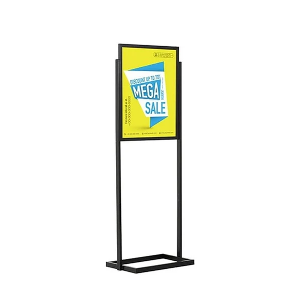 Eko Poster Pano Tek Katlı B2 50x70cm Siyah ürün görseli 1