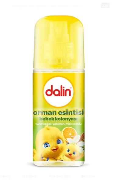 Dalin Orman Esintisi Bebek Kolonyası 100 ml ürün görseli 1