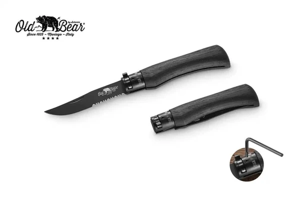 Antonini Old Bear 9cm Siyah Saplı Combo L Çakı ürün görseli 1