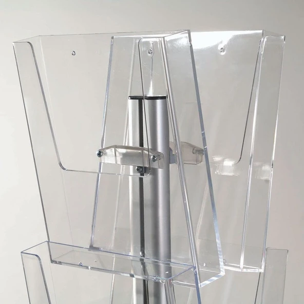 Multi Side Ayaklı Broşürlük Çift Yön 2x5 A4 - Resim 9