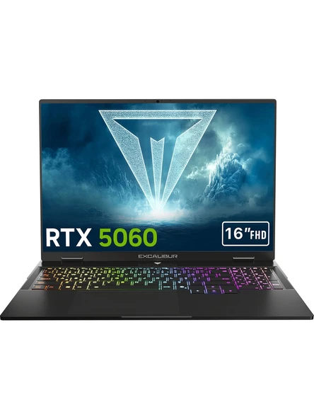 Casper Excalibur G915 i7-13620H 16 GB 1 TB SSD RTX5060 16" Full HD Gaming Laptop ürün görseli 1