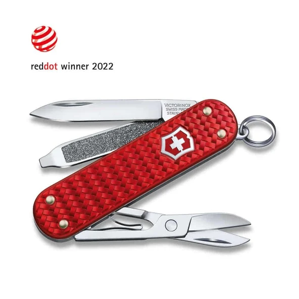 Victorinox 0.6221.401G SD Alox Kırmızı 58mm Çakı ürün görseli 1