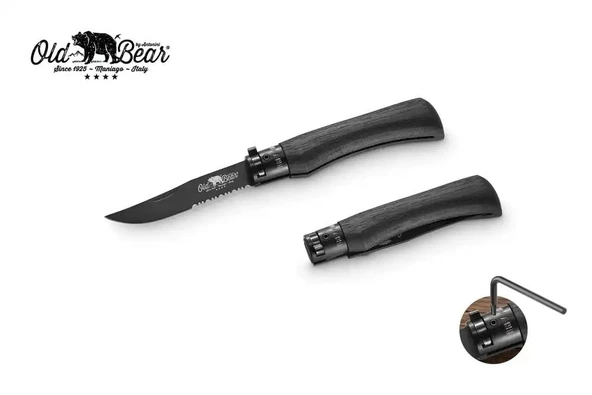 Antonini Old Bear 8cm Siyah Saplı Combo M Çakı ürün görseli 1