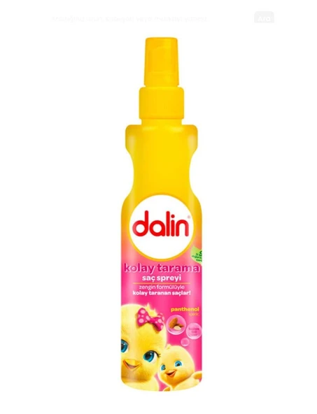 Dalin Kolay Tarama Spreyi 200 ml - Badem Özü ve Panthenol ürün görseli 1