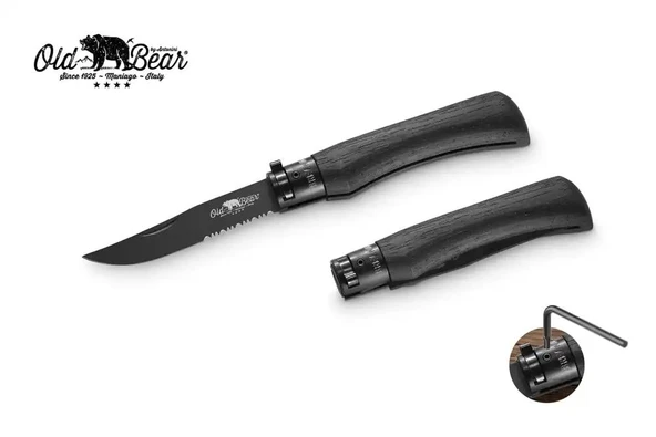 Antonini Old Bear 10cm Siyah Saplı Combo XL Çakı ürün görseli 1