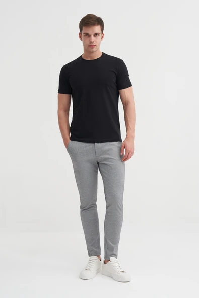 Cazador Basic Süprem Erkek T-shirt  46230 Siyah ürün görseli 1
