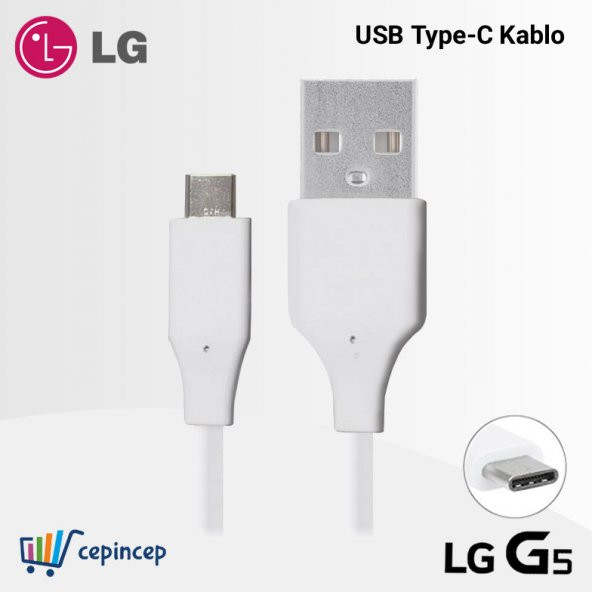 LG USB TYPE-C KABLO G5 G6 G7 V20 V30 - Resim 3