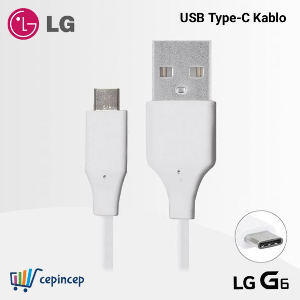 LG USB TYPE-C KABLO G5 G6 G7 V20 V30 - Resim 6