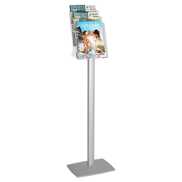 Pillar Broşür Stand 3XA4 ürün görseli 1
