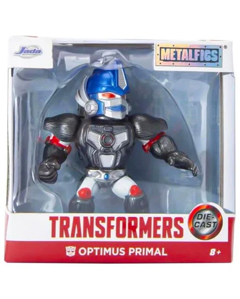 Jada Metalfigs Transformers Optimus Primal Die Cast Metal Karakter Figür ürün görseli 1