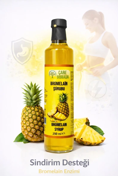 ÇareBurada Bromelain Şurubu 250 ml - Resim 2