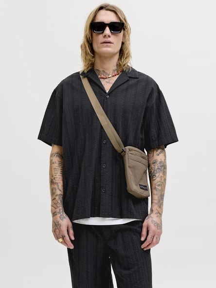 JACK JONES Erkek Rahat Kesim Pamuklu Gömlek 12289457 ürün görseli 1
