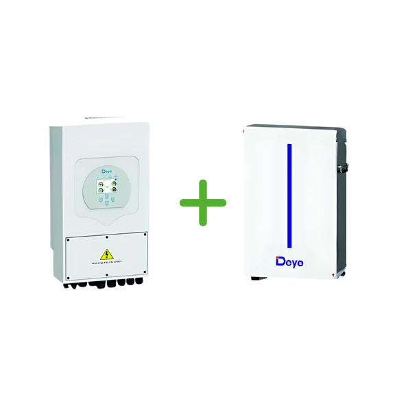 DEYE 5 KW On-Grid Hibrit Monofaze Paketi LV (48V) ürün görseli 1