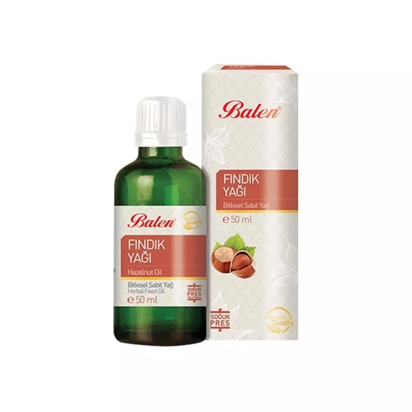 BALEN FINDIK YAĞI (Soğuk Pres) 50 ML ürün görseli 1