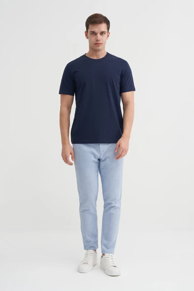 Cazador Basic Süprem Erkek T-shirt  46230 Lacivert ürün görseli 1
