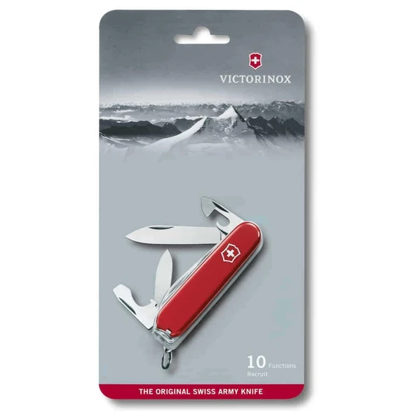 Victorinox 0.2503.B1 Recruit Çakı (Blisterli) ürün görseli 1