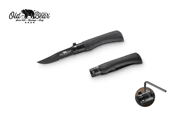 Antonini Old Bear 7cm Siyah Saplı Combo S Çakı ürün görseli 1