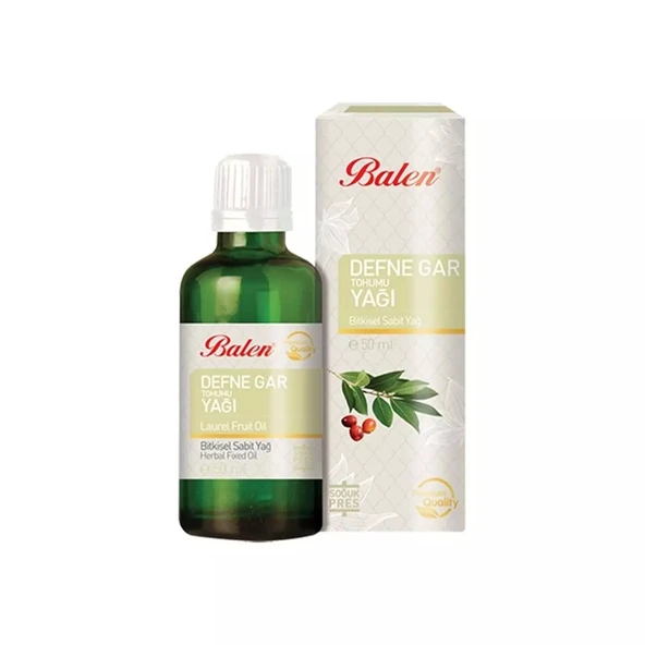 BALEN DEFNE-GAR TOHUMU YAĞI (Soğuk Pres) 50 ML ürün görseli 1