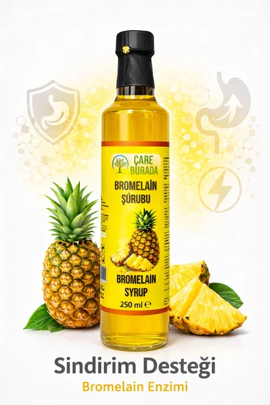 ÇareBurada Bromelain Şurubu 250 ml ürün görseli 1