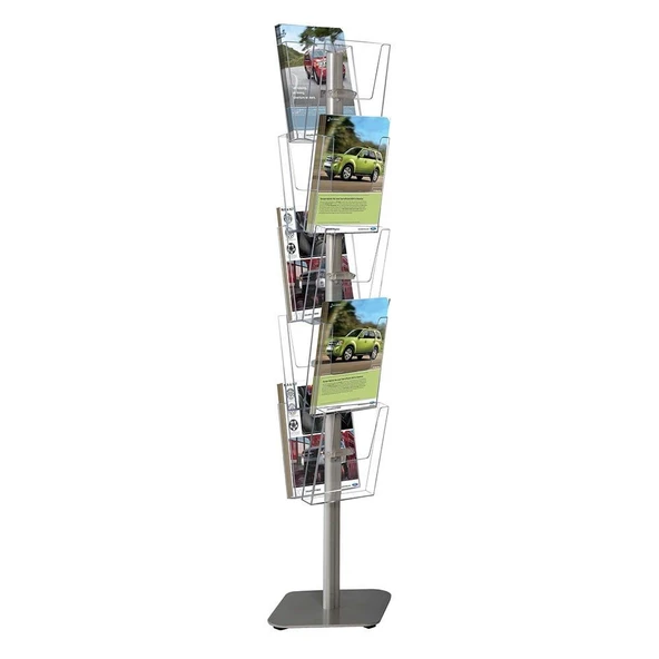 Multi Side Ayaklı Broşürlük Çift Yön 2x5 A4 ürün görseli 1