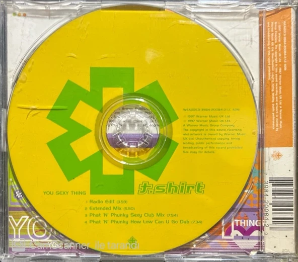 T.Shirt You Sexy Thing Maxi Single CD - Resim 2
